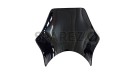 Royal Enfield GT Continental and Interceptor 650 Wind Screen Black - SPAREZO